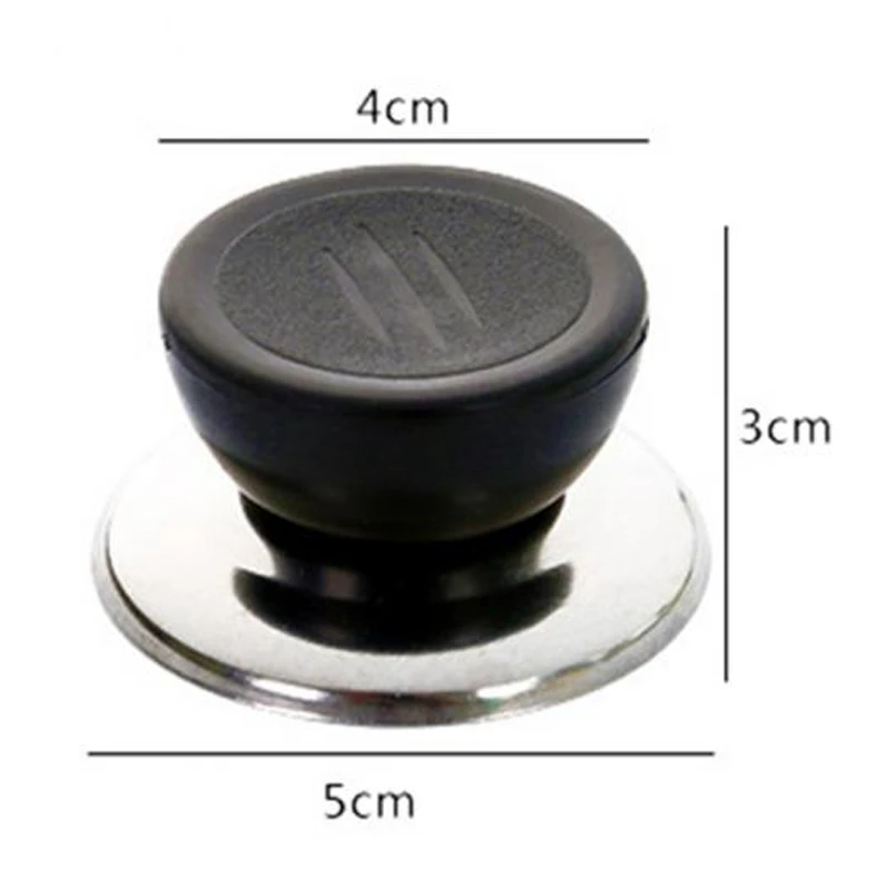 12 шт. прочные противоскользящие ручки кухонная посуда круглая крышка