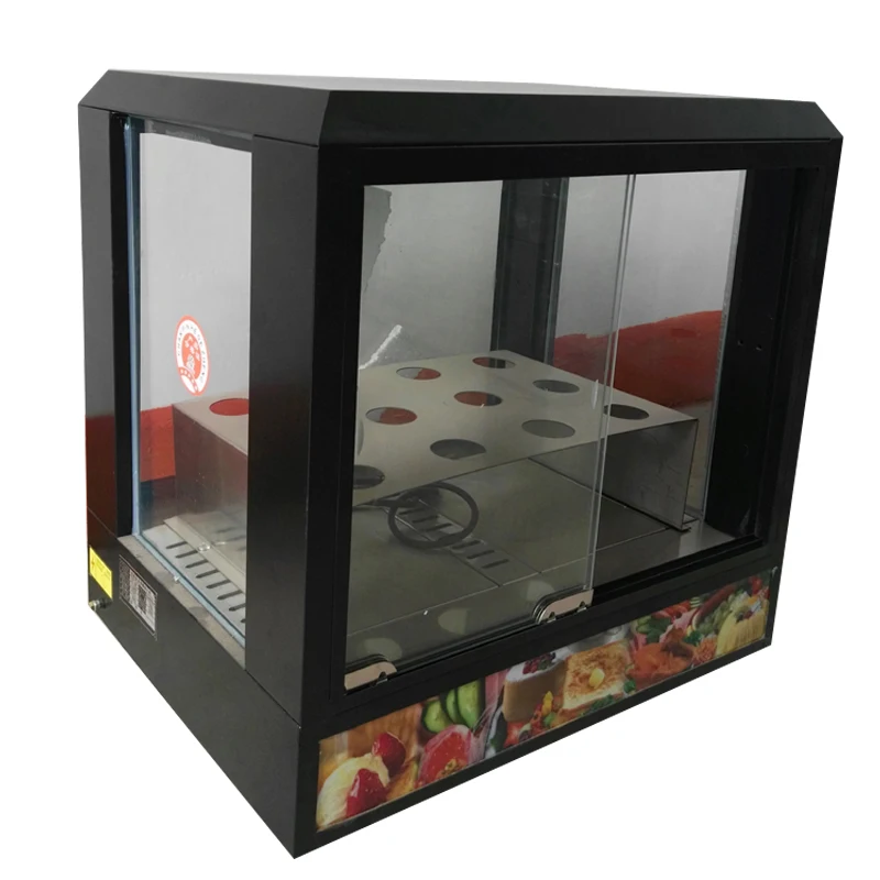 Коммерческое многофункциональное Дисплей шкаф Еда Стекло инкубатор для