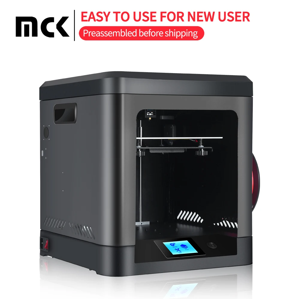 

NEW MCK M-2000 3D Printer New design Full metal model Preassembled before shipping 210*210*210MM large size impresora 3d