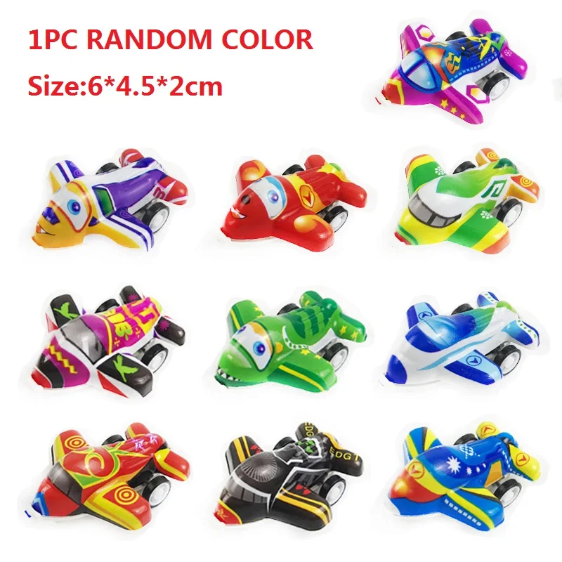 1PC Pull Back Mini vehicle Cartoon Car for Boys Girls children toy Kids baby plane Vehicle Easter Christmas new year gift |