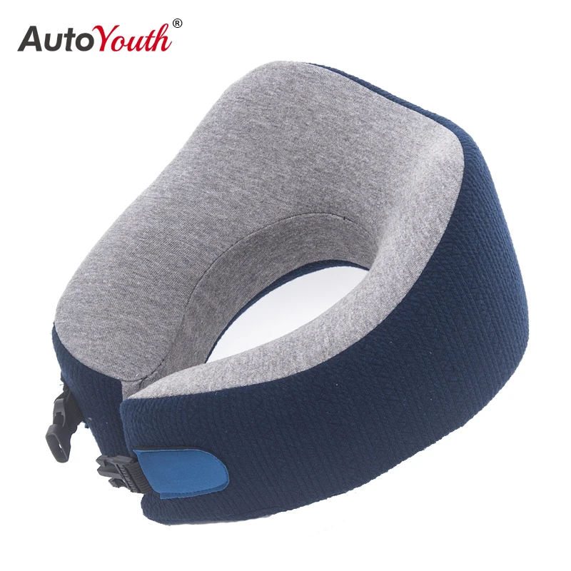 

Soft Car Neck Pillow Comfortable Memory Foam Pillow Neck Rest Seat Headrest Car Interior Suitable For Driving Or Office Staff