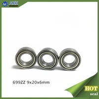 699zz abec 1 100pcs 9x20x6mm miniature ball bearings 6199zz
