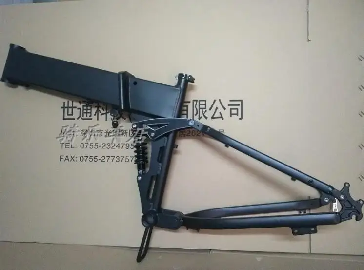 Велосипедная Рама Kalosse с мягким хвостом складная рама для велосипеда колеса 26*4 0