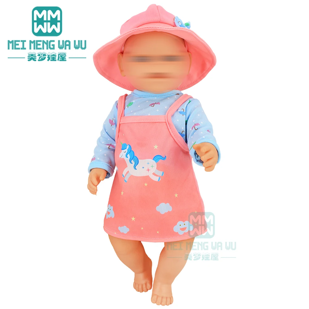 Одежда для куклы 43-45 см игрушка новорожденных кукла-американка платье девочки