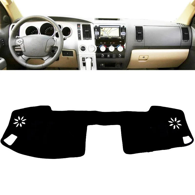 Коврик для приборной панели автомобиля Toyota Tundra Sequoia 2008 2009 2010 2011 2012 2013 2014|Лепнина