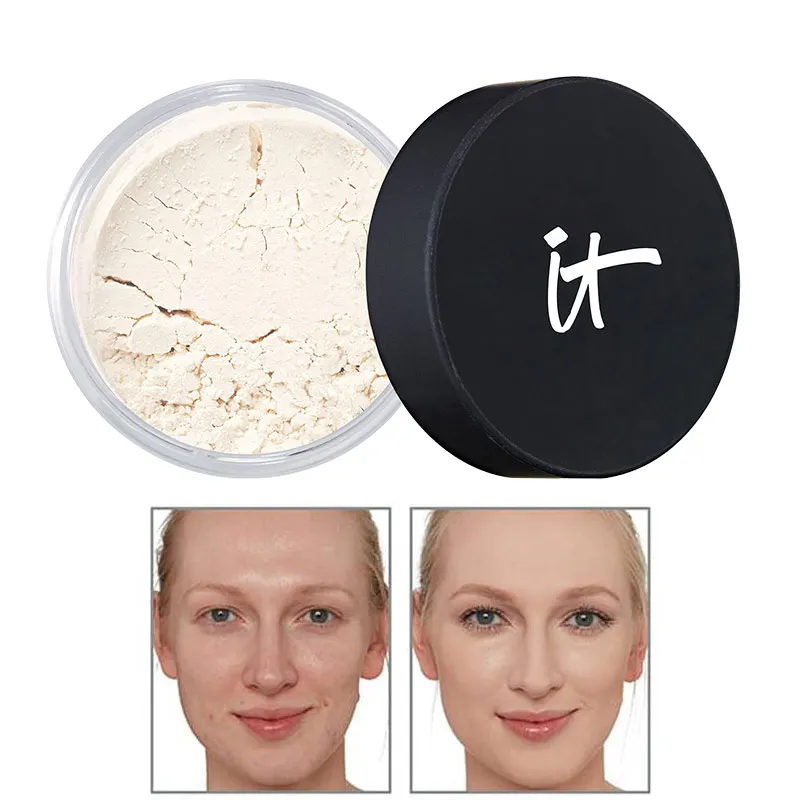 10 шт./лот IT Cosmetics пока поры рассыпчатая пудра неокрашенный Аэрограф порошок с