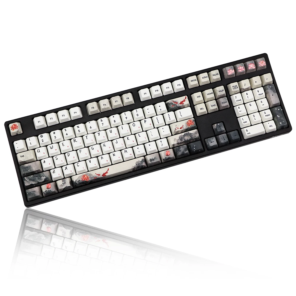 

Клавиатура Goldfish PBT, пятисторонняя, 108 клавиш, OEM профиль