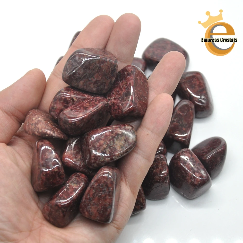 

Natural Red Spot Jasper Crystal Tumbled Bulk Healing Mineral Specime Gemstones Gem Raw Aquarium Decoration Gift