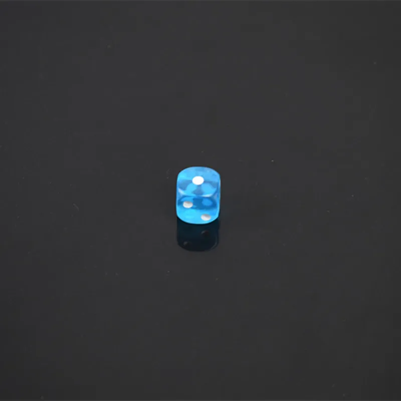 Акриловые прозрачные 6-гранные кубики 10 шт./14 мм цветов высокое качество