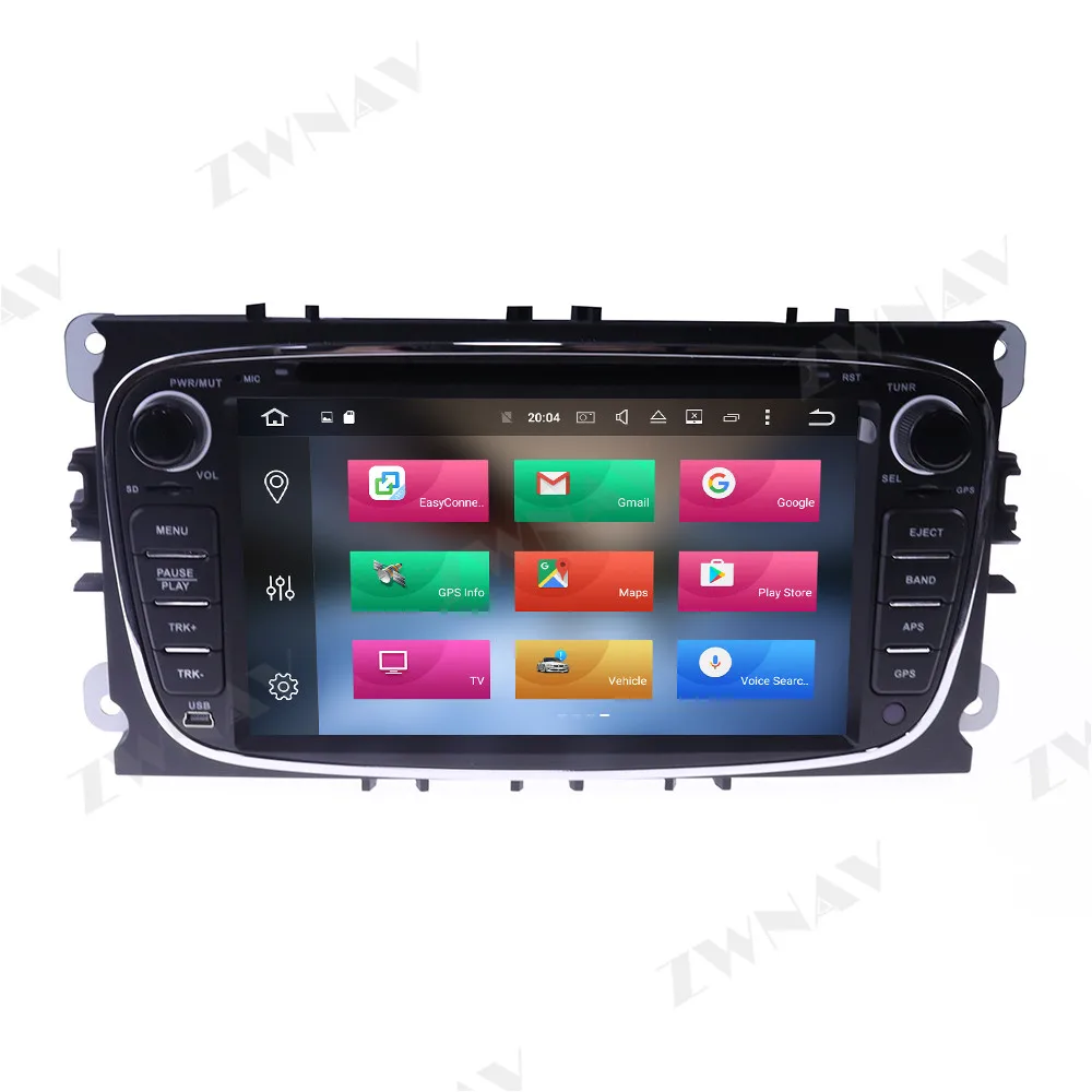 Автомобильный мультимедийный плеер Android 9 0 для FORD/Focus/Mondeo/S MAX/Galaxy Stereo Navi Radio stereo Touch