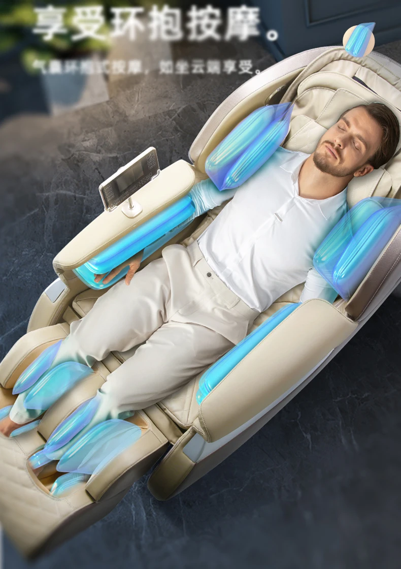 Роскошное массажное кресло с нулевой гравитацией электрическое нагревательное
