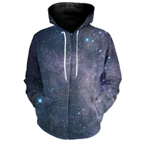 cloudstyle space galaxy hoodies menwomen sweatshirt hooded 3d clothing cap hoody print outwear male pullovers