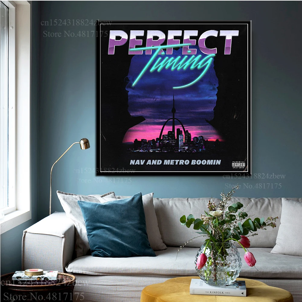 Постер Metro Boomin рэпер певец музыкальный альбом не все герои идеальное время