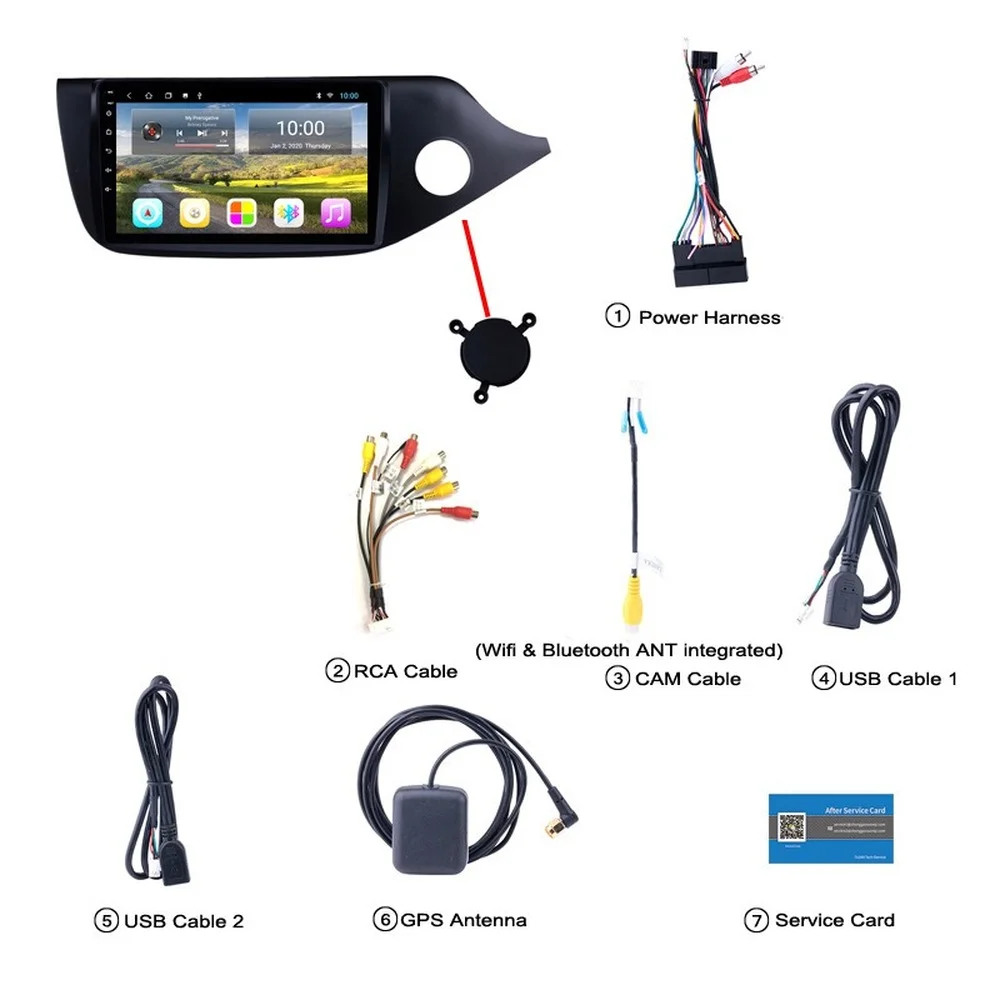 Android Восьмиядерный автомобильный радиоплеер для KIA CEED 2012-2014 RHD Автомобильный