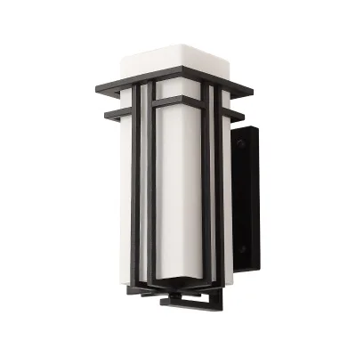 Винтажный настенный светильник из кованого железа с черной росписью садовый