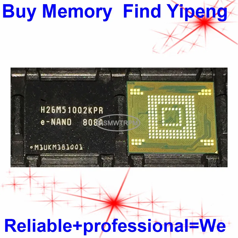 H26M51002KPR 153FBGA EMMC 16GB флэш-память H26M51002