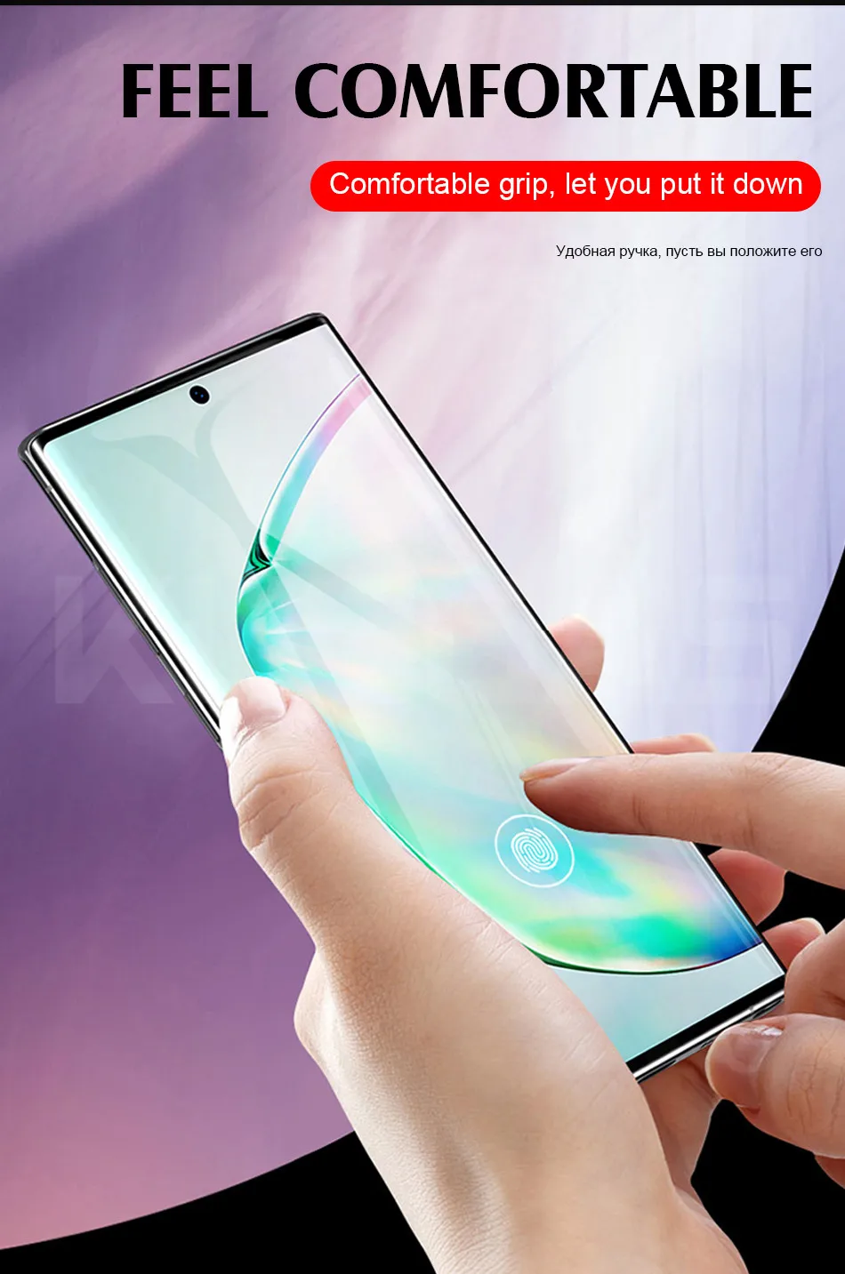 100D Передняя пленка задняя крышка Защитная Гидрогелевая пленка для samsung Galaxy S8 S10 S10e S9 Plus Note 8 9 10 Pro Защитная пленка для экрана