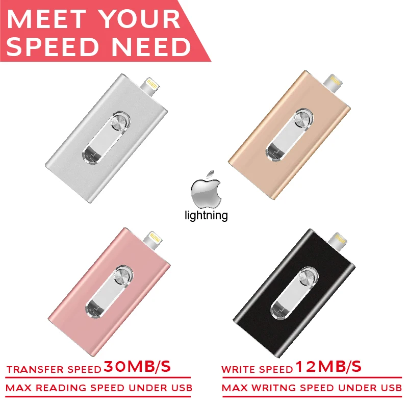 Фотокарта iPhone/ipad/Lightning/ios флэш-накопитель карта памяти Флешка мобильный микро USB 16