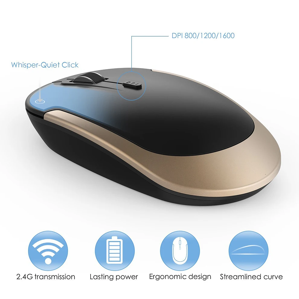 Jelly Comb 2,4G, беспроводная клавиатура, мышь, комбо набор, ультра тонкая портативная клавиатура и Мыши для ПК, настольный компьютер, ноутбук, ноутбук