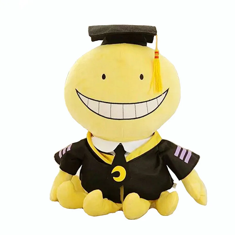 30/45cm Korosensei Plush Octopus Assassination Classroom Koro Sensei Toy Cute Animal Doll for Baby Party Gifts | Игрушки и хобби