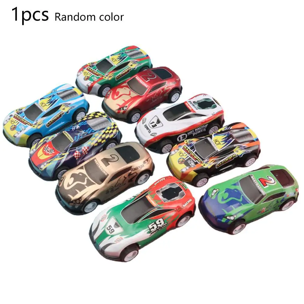 

Kawaii Random Children's Alloy Car Pull Diecast Action Gifts Kids Educational Toy Plastic Model For Boy Hot