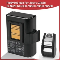 original replacement battery 3400mah p1089503 003 for zebra zr638 qln220 qln320 zq500 zq510 zq520 mobilephone printer batteries