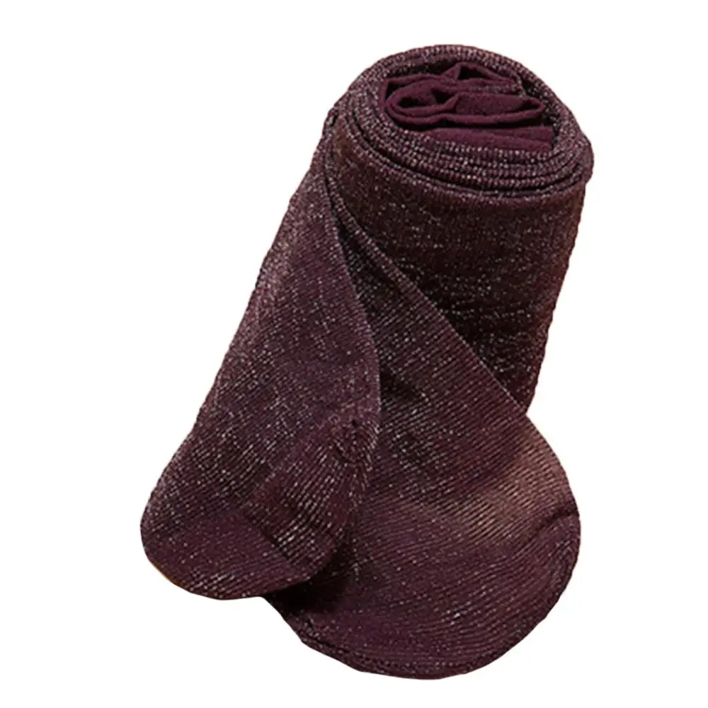 Женские блестящие колготки из нейлона соблазнительные прозрачные | Женская