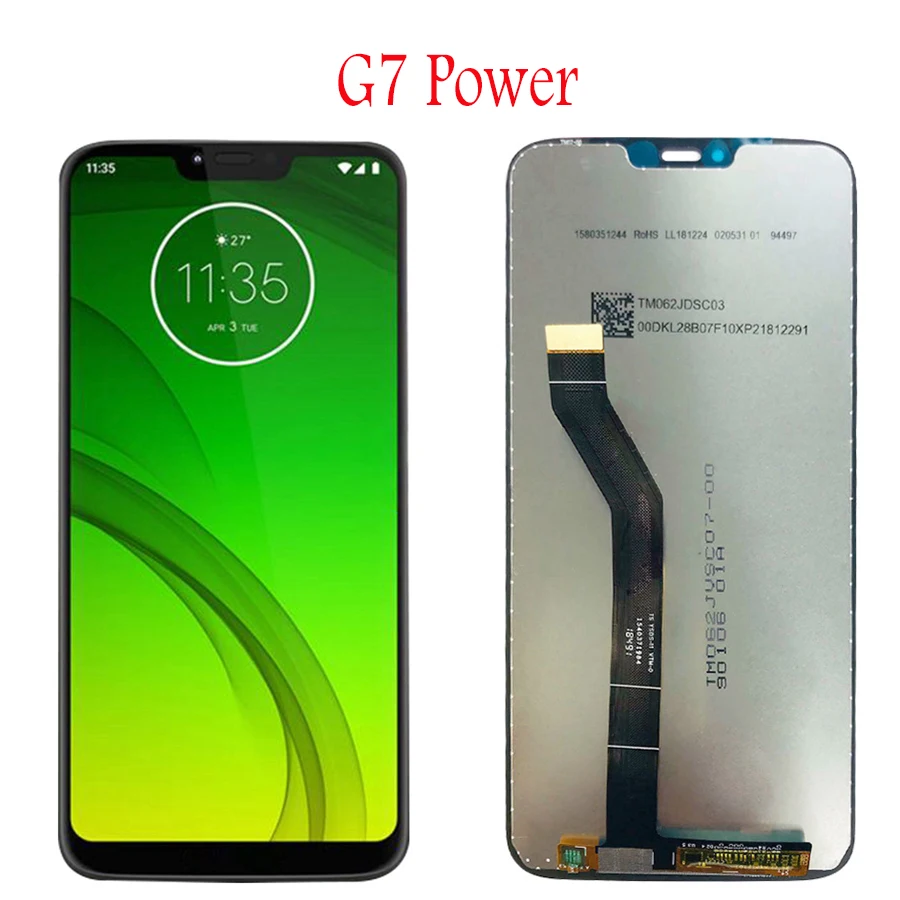 Original display for moto g7 plus LCD G7 Play Display Touch Screen Digiziter Assembly for moto g7 power lcd display G7 lcd