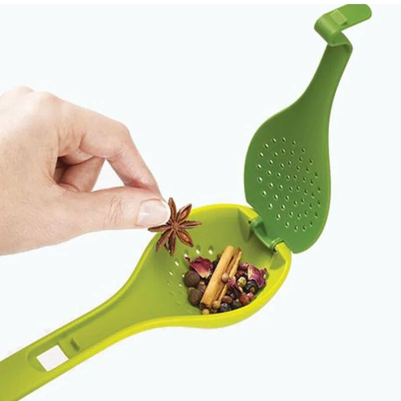 PP Чайный фильтр для сезонных приправ с крышкой кухонный скиммер суп сито специй