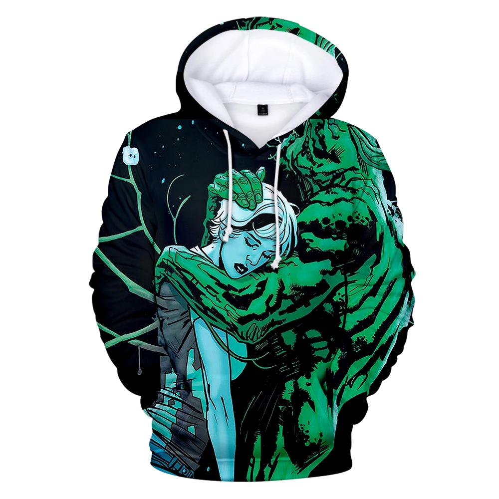 Болотные вещи с 3D принтом толстовки для женщин/мужчин длинным рукавом капюшоном