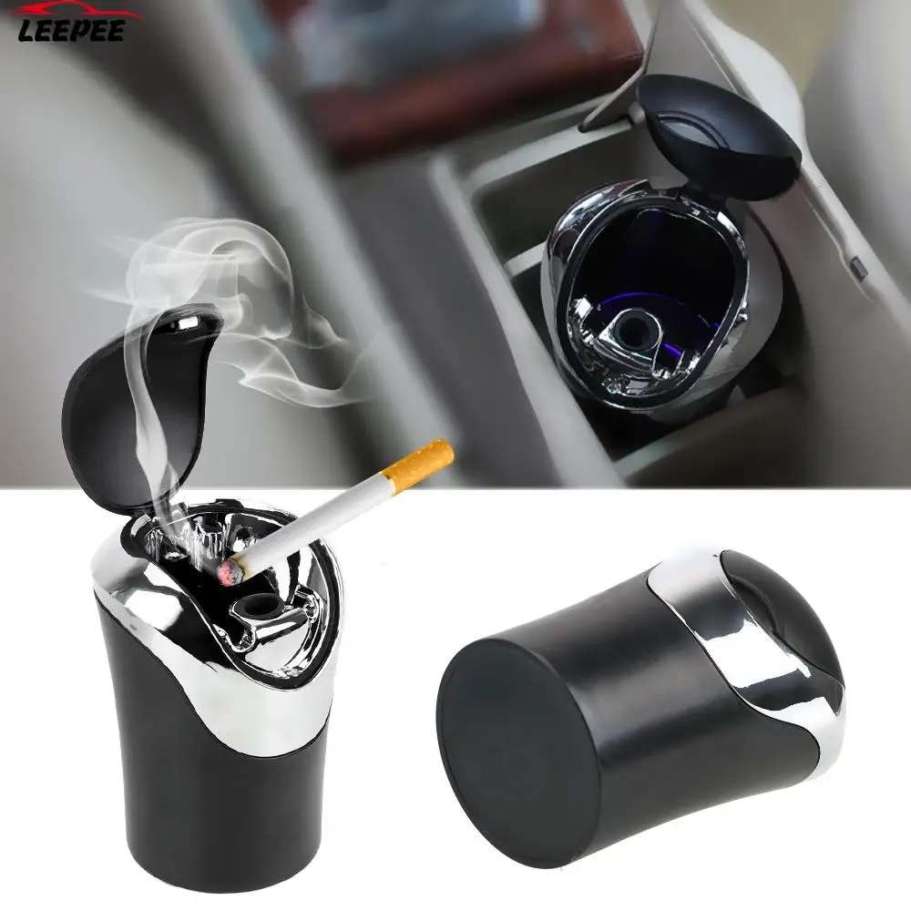 

Car Ashtray Interior Accessories Storage Cup Holder Portable Cigarette Smoke Holder Smoke Ash Cylinder