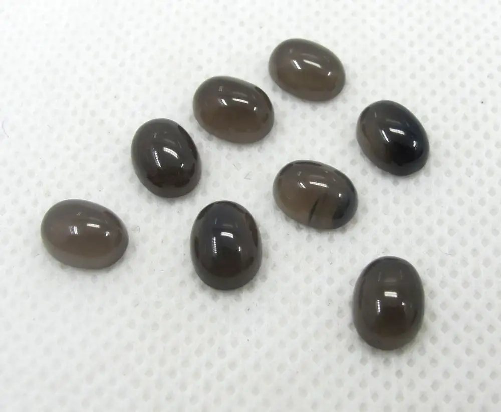 

Wholesale Top quality Rainbow obsidian 8x10mm oval gem stone jewelry cabochons fit stone jewelry diy 10pcs/lot