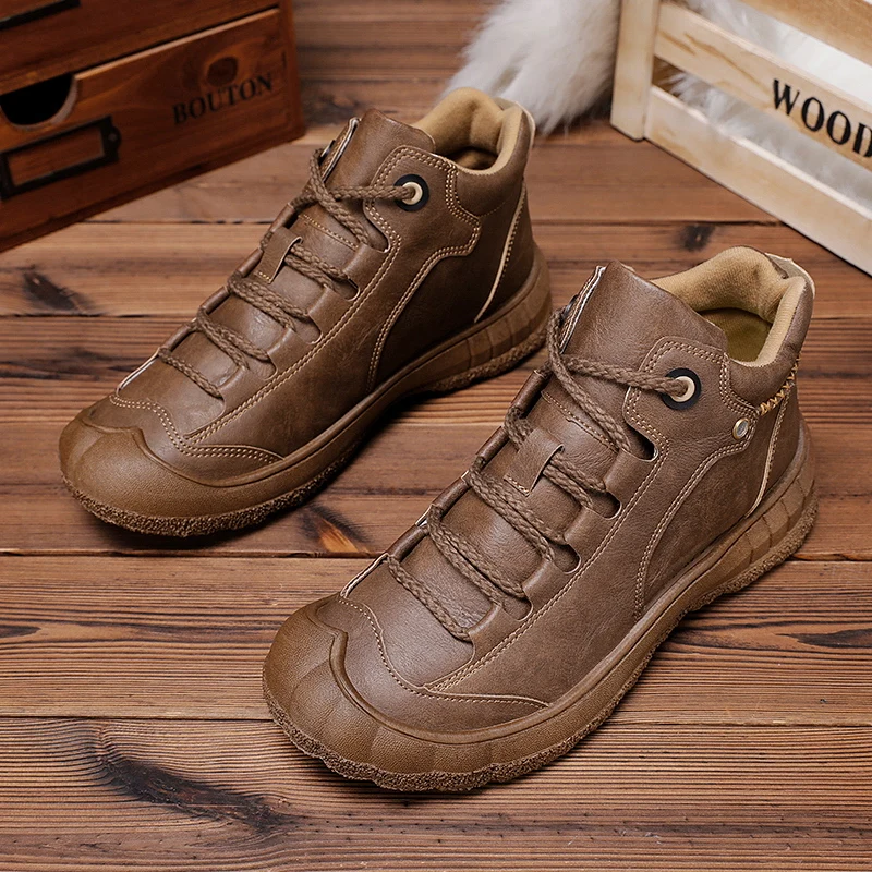 

Mens Shoes Casual Men Sneakers Mens Shoes Casual For Men Men's Boots Leather Zapatos De Hombre Boty Sneaker Zapatillas Cuero