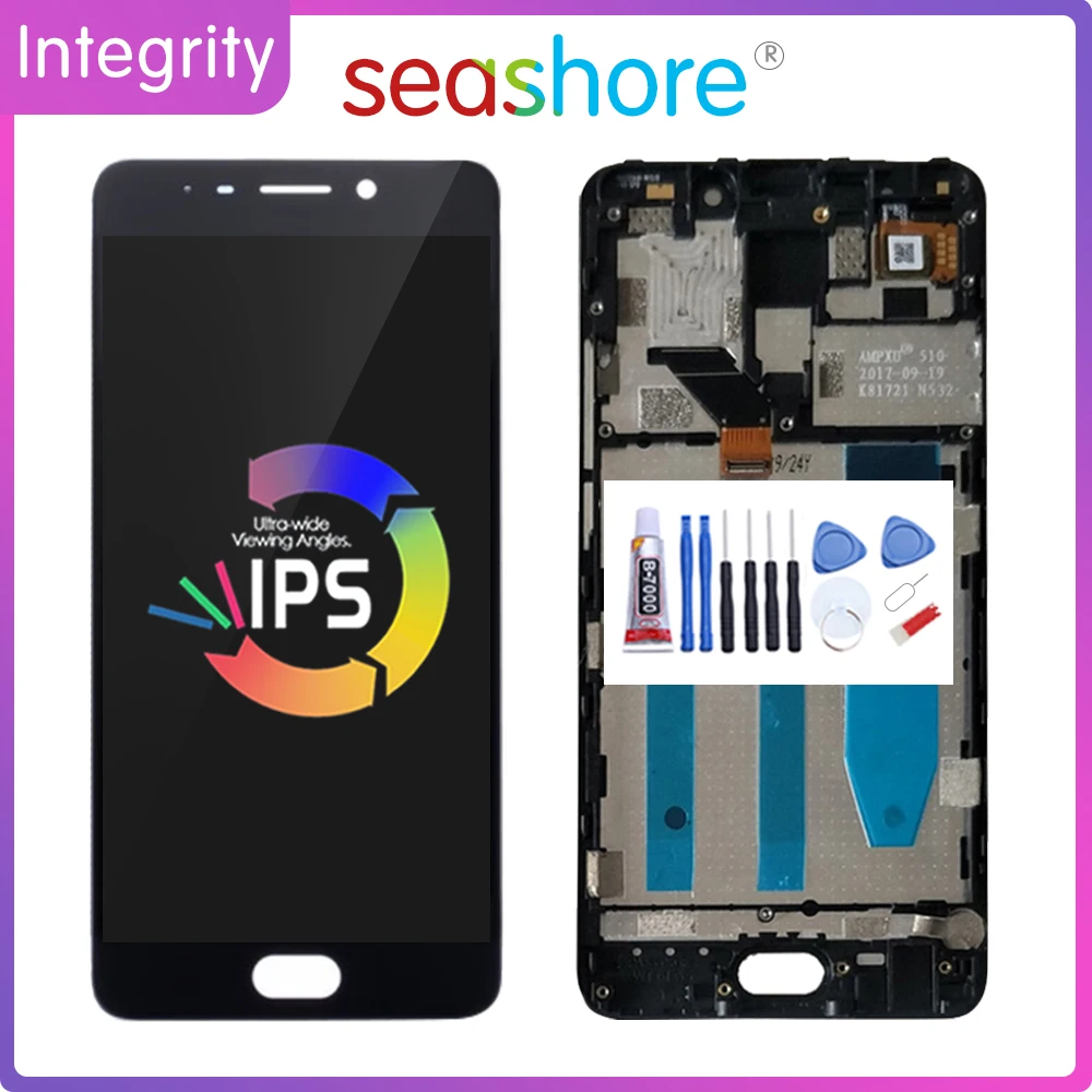 5 &quotоригинал для MEIZU M6 Note LCD дисплей кодирующий преобразователь сенсорного экрана