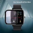 Защитная пленка из мягкого стекловолокна для часов Amazfit GTS2 Mini, Xiaomi, защитный чехол на весь экран для Amazfit GTS 2 Mini