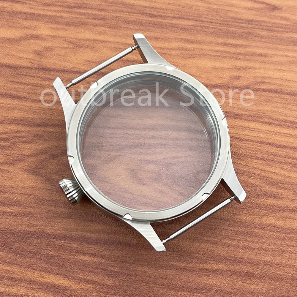 Сапфировое стекло corgтело 42 мм запчасти для часов DIY ETA 6497 6498 Seagull ST3600 ST3620 ручной