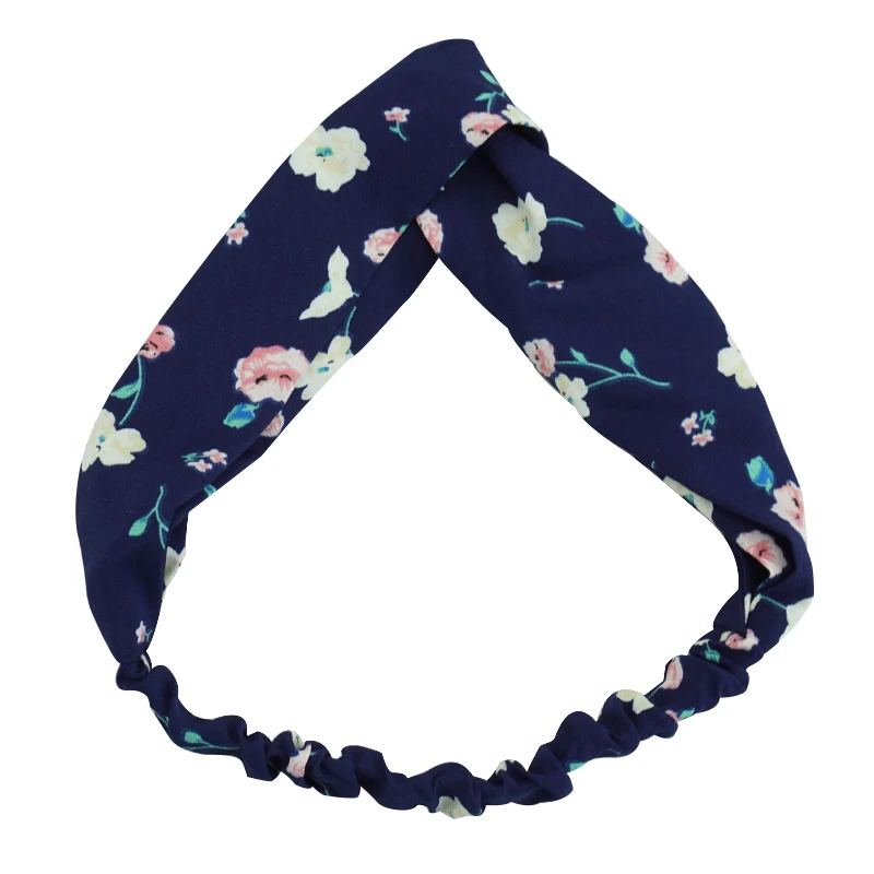 Повязка для волос женская летняя пляжная модный обруч с перекрестными лямками