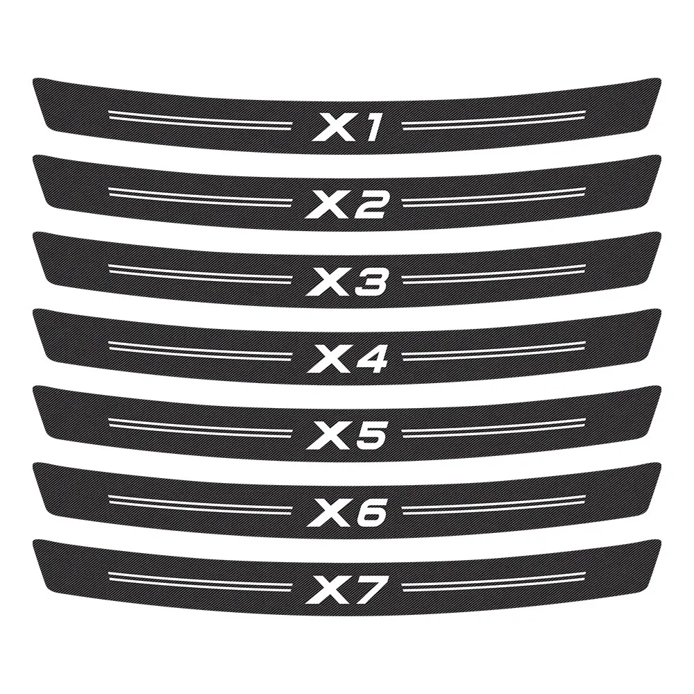 Автомобильная наклейка на багажник для BMW X5 E53 E70 E83 F15 G05 X1 F48 X3 F25 X6 E71 X2 F39 X4 F26 X7 G07
