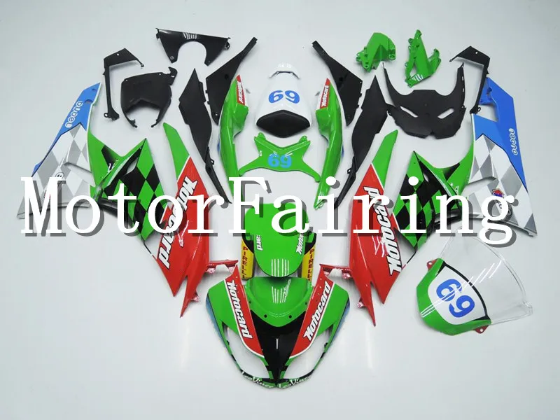 

Motorcycle Bodywork Fairing Kit Fit For Ninja ZX6R 2009 2010 2011 2012 ZX-6R ABS Plastic Injection Molding Moto Hull Z609N6