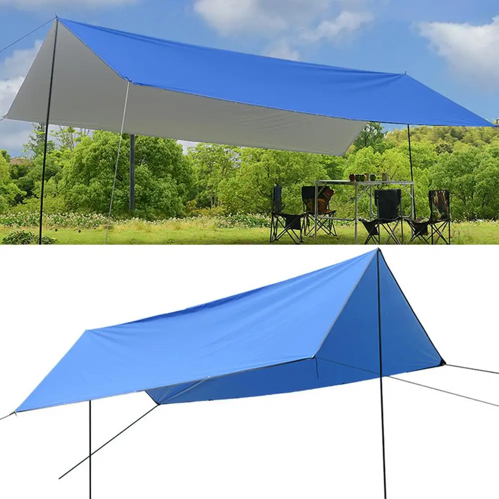 

Portable Tent Awning Waterproof Shade Ultralight Garden Canopy Sun Shade Outdoor Camping Beach Sun Shelter Hammock Rain Fly