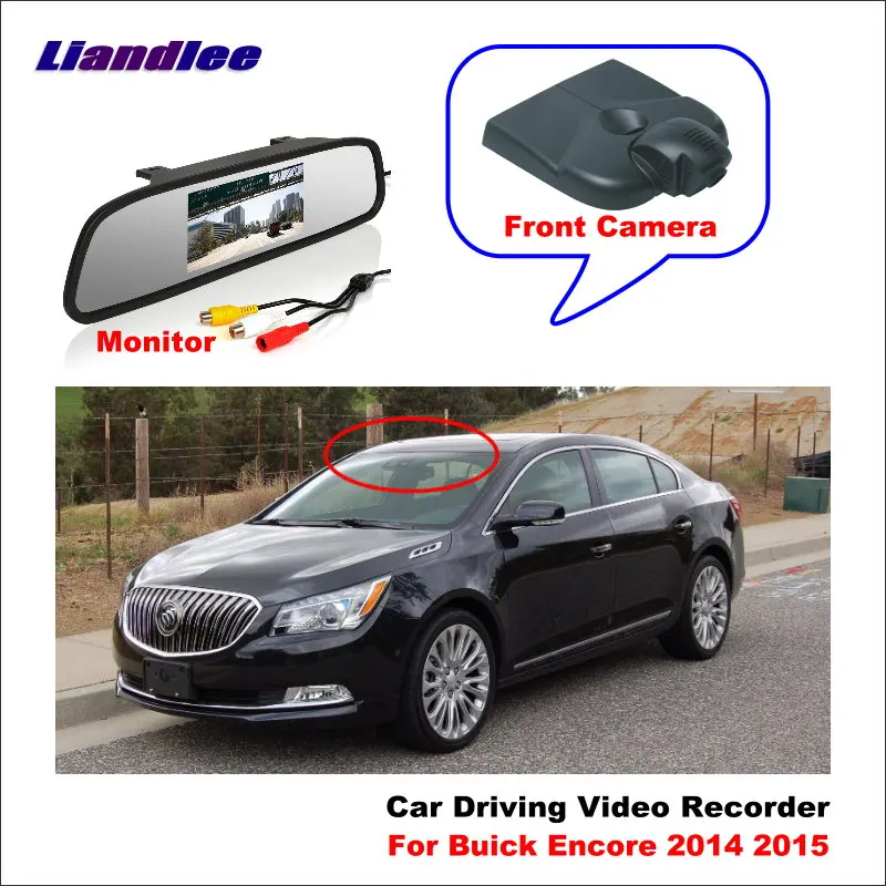 Liandlee для Buick Encore 2014 2015 Автомобильный видеорегистратор мини Wi Fi камера вождения