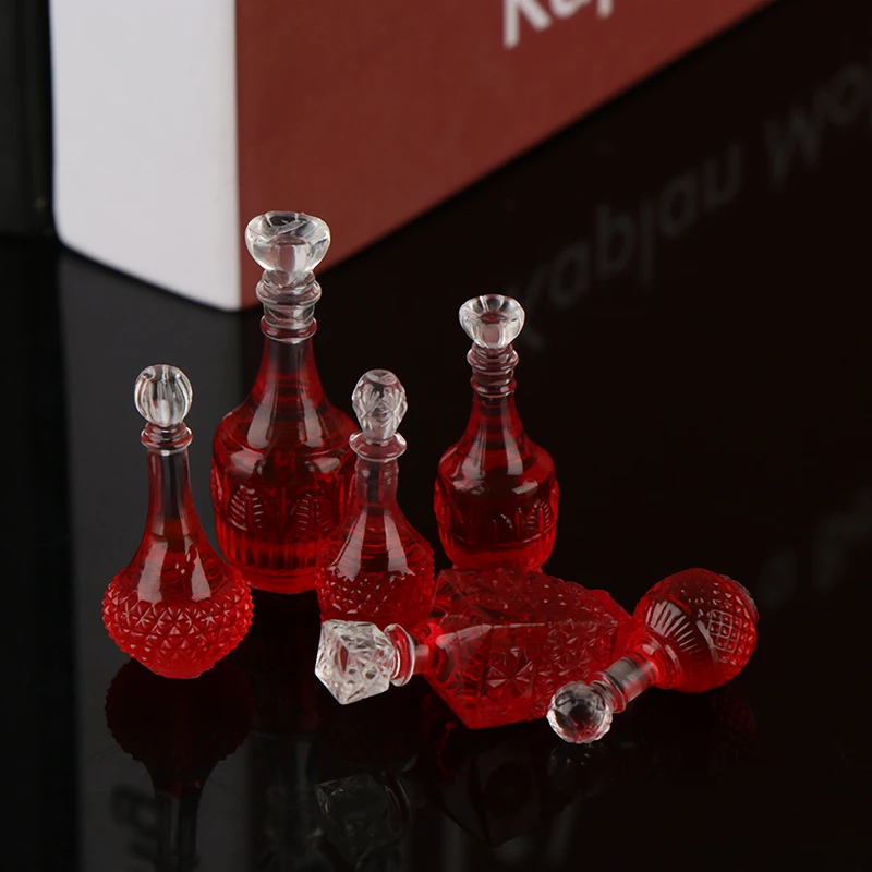 

10 шт. 1:12 Кукольный Миниатюрный вина бутылки для напитков модель Кухня Еда аксессуары ролевые игры Кукла Еда игрушки украшения для кукол