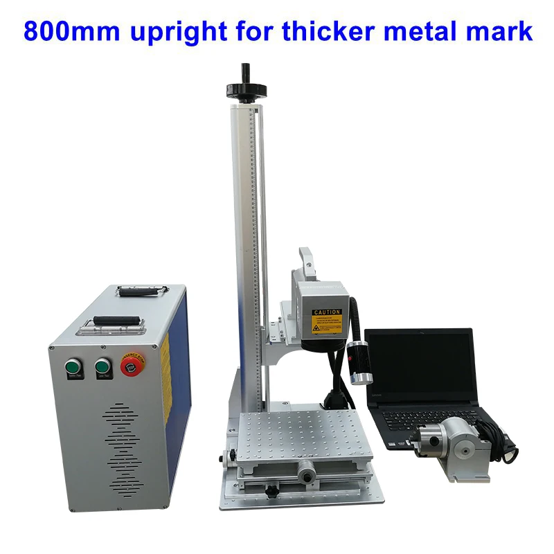 Оптоволоконная лазерная маркировочная машина 30 Вт 20 200x200 мм Раздельный лазерный