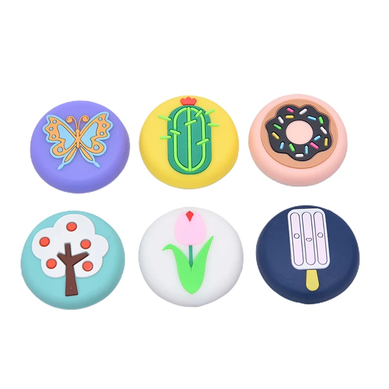 

10Pcs Cartoon Door Stopper Silicone Self Adhesive Wall Protectors Door Handle Bumpers Buffer Guard Stoppers Silencer Crash Pad