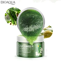 bioaqua cucumber skin beautiful white skin peels facial scrub face cleanser cleansing cream free shipping