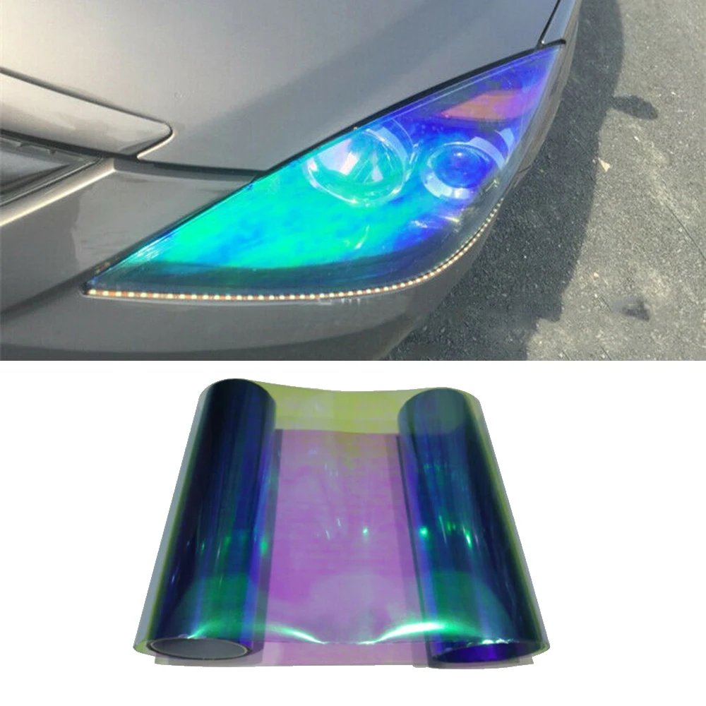 

Vinyl Tint Fog light film 12 x48inch Auto Car Headlight Light Blue Taillight