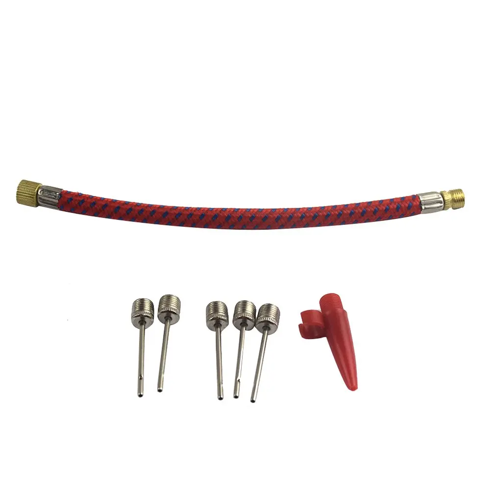 Bike Air Pump Hose Tip For Tire Inflater Adapter Bicycle Inflatable Pumps Extension Tube Scooter Nozzle | Спорт и развлечения