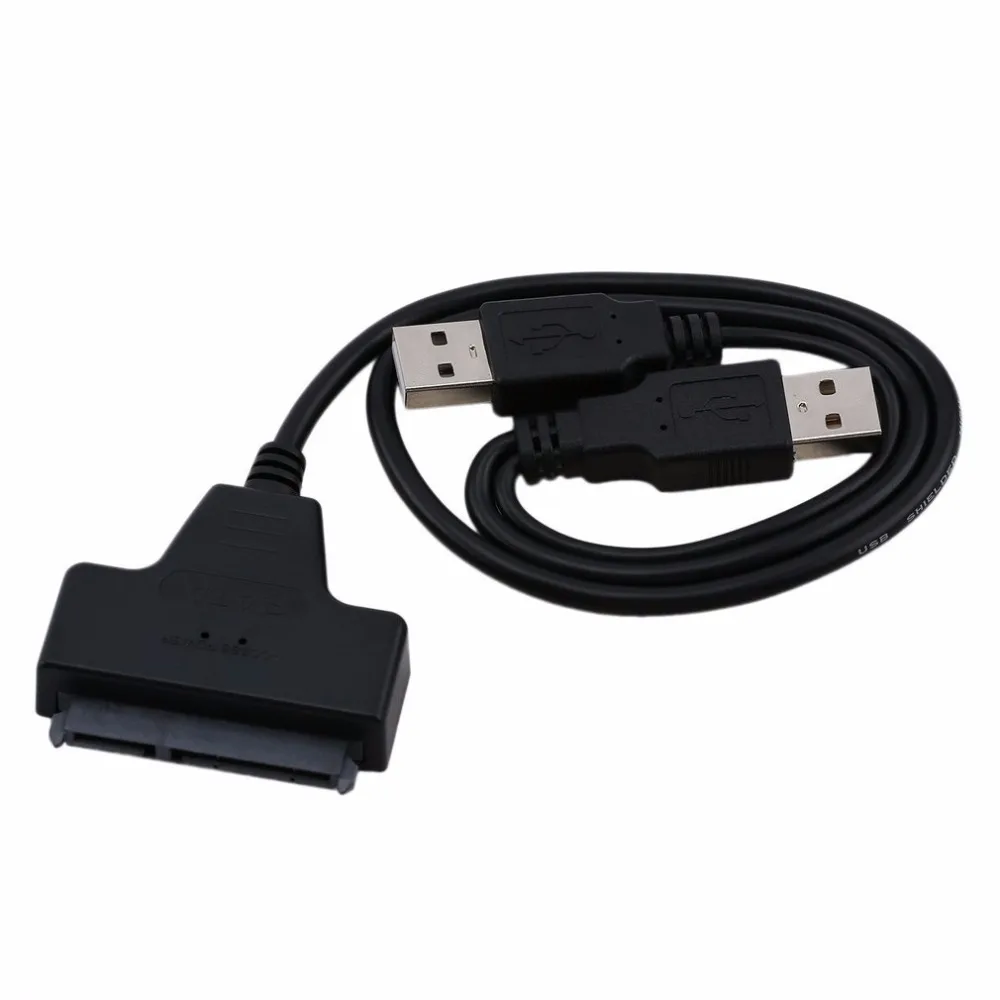 USB2.0 для SATA 22Pin кабель адаптер 2 5 &quotHDD жесткий диск ноутбука коннектор Прямая