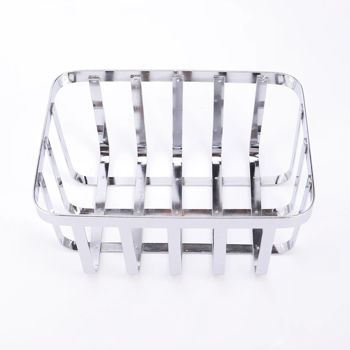 1 шт. корзина для хлеба из нержавеющей стали прочный прямоугольный органайзер
