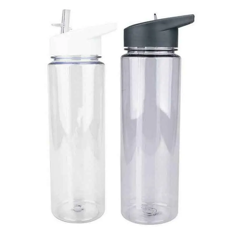 

Sports Water Bottle Outdoor Water Bottle with Straw Portable Water Cup Camping Bike Bottle Travel Leak Proof Plastic Bottle